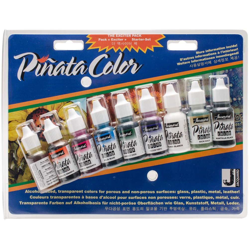 Jacquard Pinata Color Exciter Pack 9/Pkg- Fabric