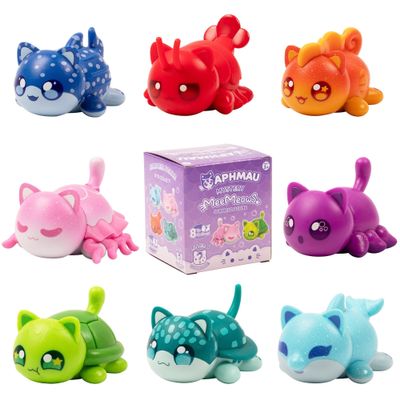 Aphmau Mystery MeeMeows Surprise Figures- Styles May Vary, one Supplied at Random, Purple