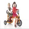 Italtrike Pilot Double Seat Outdoor Tricycle for Toddlers and Kids, Superior Engineering, Strong & Durable, Easy Assembly, Adjustable Seat, Ages 2-4 (Orange) view 2