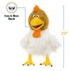23" Silly Rooster, Ventriloquist Style, Animal Puppet view 3