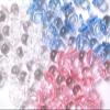 144 Mini Pacifiers Baby Shower Favor 7/8" Long Mixed Colors view 1