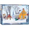 EuroGraphics Hiver Baie-Saint-Paul by Clarence Gagnon 1000-Piece Puzzle view 1