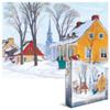 EuroGraphics Hiver Baie-Saint-Paul by Clarence Gagnon 1000-Piece Puzzle view 3