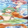 83-045 First Privilege Cd Sticker Vocaloid3 352 Piece Gumi & Akiko-chan Lloyd Duet view 1