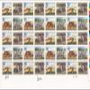 20th Universal Postal Congress Sheet of 40 x 25 Cent US Postage Stamps Scott 2434-37 view 1