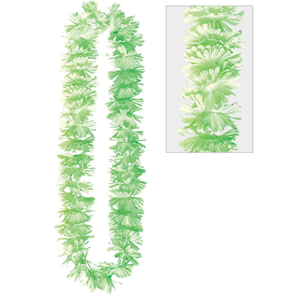 Amscan Summer Breeze Party Lei, 40", Green