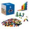 PLUS PLUS - Open Play Set - 600 Piece - Basic Color Mix, Construction Building Stem Toy, Interlocking Mini Puzzle Blocks for Kids view 1