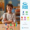 PLUS PLUS - Open Play Set - 600 Piece - Neon Color Mix, Construction Building Stem Toy, Interlocking Mini Puzzle Blocks for Kids view 3
