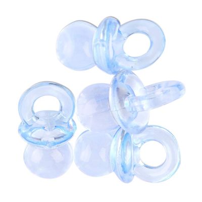 144 Mini Pacifiers Baby Shower Favor 7/8" Long - Blue