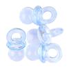 144 Mini Pacifiers Baby Shower Favor 7/8" Long - Blue view 1