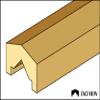 Dollhouse Miniature Top Porch/stair Rail, 5/16 X 24 view 1