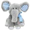 Cuddle Barn Elliot the Elephant - Animated Musical Blue Polka Dotted Stuffed Animal Plush Toy Sways, Flaps Floppy Ears, and Sings Do Your Ears Hang Low, 12" view 1