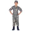 UNDERWRAPS Boys' US Army Soldier Camo Set Costume Military Medium view 1