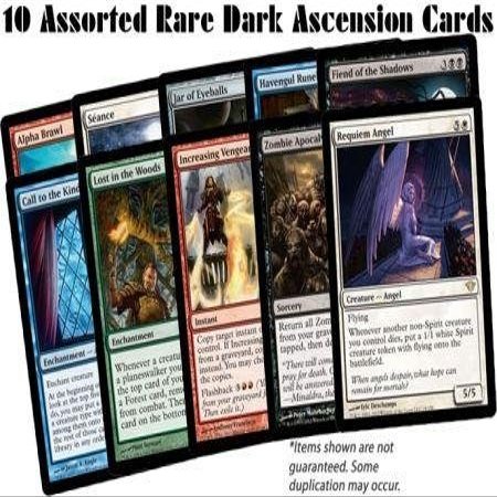 10 Assorted Rare Dark Ascension Cards (MTG) - All Magic: the Gathering Lots