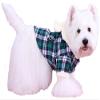Green plaid hoodie 2 legs W153-M von Doggydolly view 3