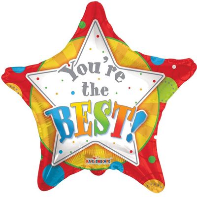 18 Inch You're The Best Dots Balloon