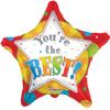 18 Inch You're The Best Dots Balloon view 1