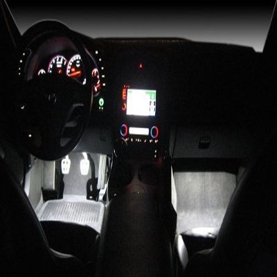 Footwell White LED Lighting Kit for C6,Z06 GS and ZR1 Corvette