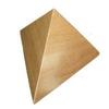 Pyramid Puzzle Size Large - 2 Piece Wood Brain Teaser Puzzle - Stocking Stuffer Gift view 1