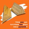 Pyramid Puzzle Size Large - 2 Piece Wood Brain Teaser Puzzle - Stocking Stuffer Gift view 3