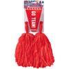 Cheerleader Pom Pom and Megaphone Set (Red) view 2
