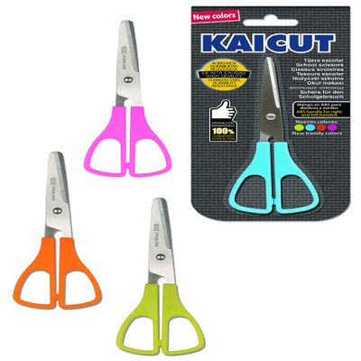 kaicut pt-0017 Blister School Scissors, assorted