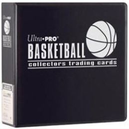 3-Ring Binder - Ultra Pro 3" BASKETBALL Card Storage Album BLACK