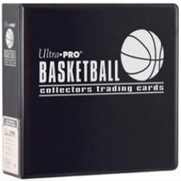 3-Ring Binder - Ultra Pro 3" BASKETBALL Card Storage Album BLACK