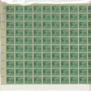 Millard Fillmore Sheet of 100 x 13 Cent US Postage Stamps Scott 818 By USPS