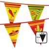 Boland 54400, Pennant Chain, Mexico, Fiesta, Length 6 m, Hanging Decoration, Garland, Birthday Party Decoration, Tableware, Theme Party, Carnival view 2