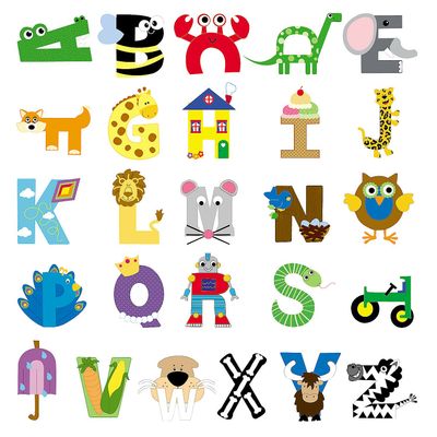 Fun Express Buy All and Save Alphabet Craft Kits - 26 Pieces - Educational and Learning Activities for Kids