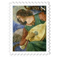 Angel with Lute (Sheet of 20) 44 Cent Postage Stamps Scott #4477