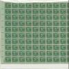 James A Garfield Sheet of 100 x 20 Cent US Postage Stamps NEW Scot 825 view 1