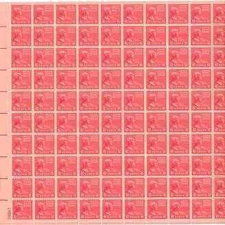John Quincy Adams Sheet of 100 x 6 Cent US Postage Stamps NEW Scot 811