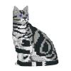 JEKCA American Shorthair Cat 01S-M01 | Cat Plastic Building Blocks | Age 14+ view 3
