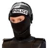 W WIDMANN MILANO Party Fashion Riot Police Helmet Hard Plastic Accessory for Police Policeman Fancy Dress view 3