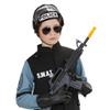 W WIDMANN MILANO Party Fashion Riot Police Helmet Hard Plastic Accessory for Police Policeman Fancy Dress view 4