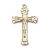 14kt Gold Filled Crucifix Pendant view 2