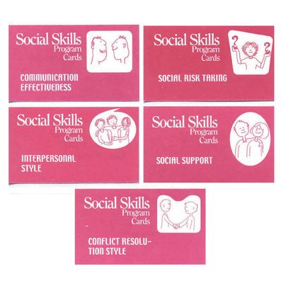 Wellness Reproductions & Publishing The Social Skills Program Cards