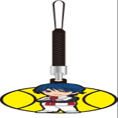 Prince Tokugawa Kazuya Metal Netsuke of new tennis (japan import) by Ensky