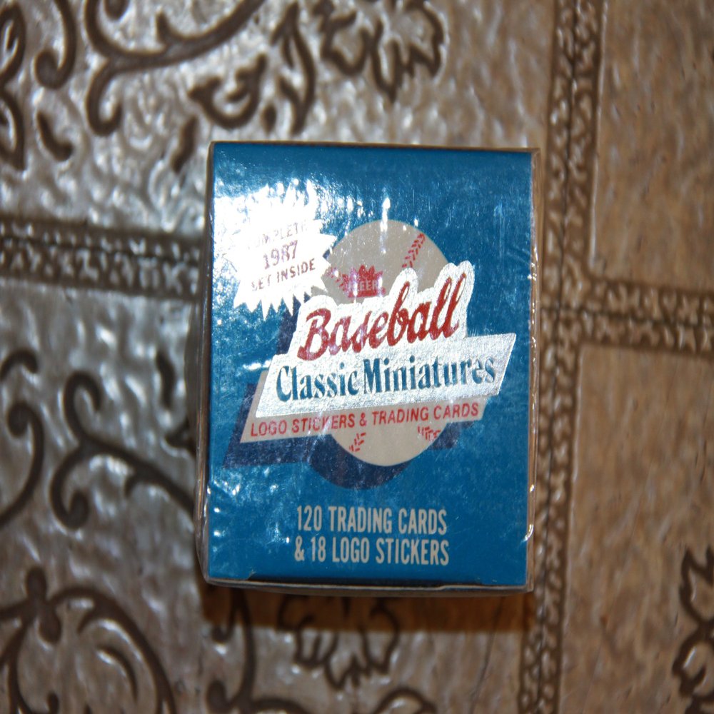 1987 Fleer Classic Miniature Set