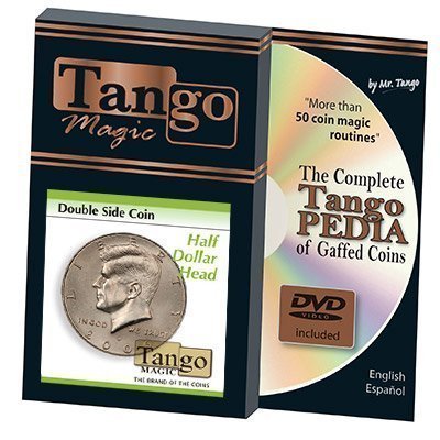 Double Side Half Dollar (D0035H) (Heads) by Tango Magic
