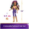 Unicorn Academy, Sophia Doll with 6 Accessories, 9.5, Dolls & Unicorn Toys, Gifts & Stocking Stuffers for Girls Ages 4 and up view 2