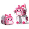 Robocar POLI 4" Transforming Robot Amber  Emergency Vehicle Action Figures | Rescue Team Playset Gift for Boys & Girls Ages 15 view 1
