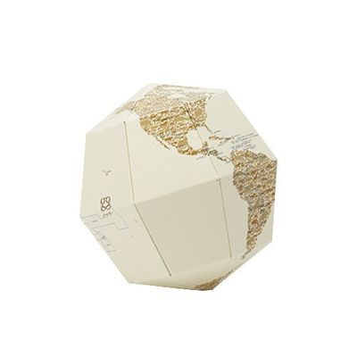 Geography SGM-S-L Globe, 23.4, Material and Leather, Assembly Type