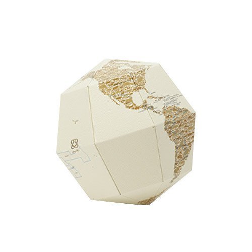 Geography SGM-S-L Globe, 23.4, Material and Leather, Assembly Type