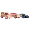 Automoblox Mini Rescue Pack  Wooden Mix-and-Match Vehicles  Build and Rebuild  Ages 4+ view 2