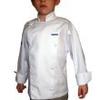 CHEFSKIN Kids Children Chef Set 1 Chef Jacket + 1 Chef Hat + 1 Chef Apron Set, Just Like The Original Chefs White view 2