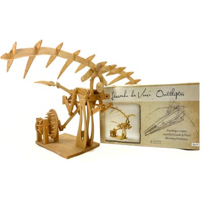 PATHFINDERS STEM Kit Leonardo da Vinci Ornithopter | 3D Puzzle & Engineering Toy for Kids Ages 9+ | Educational Science & Learning Resource | Fun Gift Idea for Girls