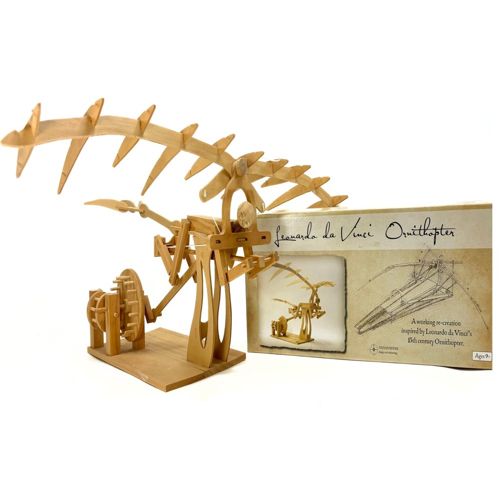 PATHFINDERS STEM Kit Leonardo da Vinci Ornithopter | 3D Puzzle & Engineering Toy for Kids Ages 9+ | Educational Science & Learning Resource | Fun Gift Idea for Girls